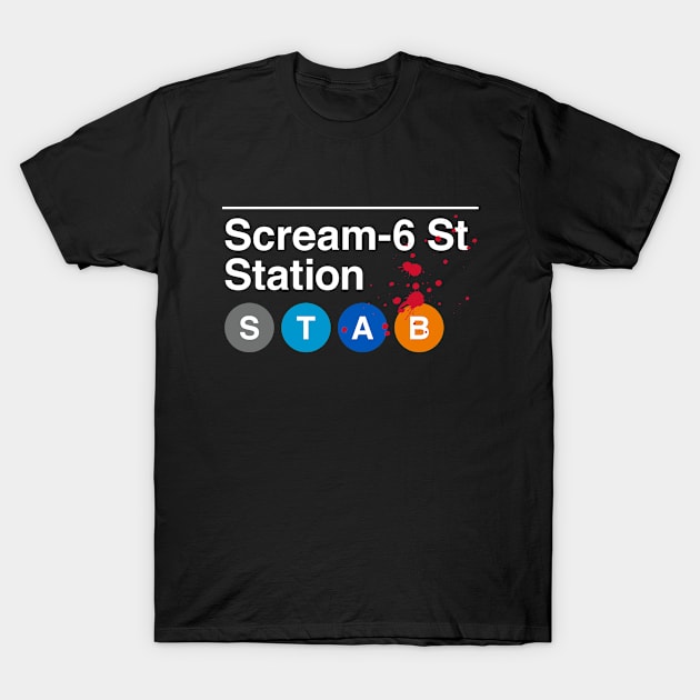 Scream Station T-Shirt by Getsousa